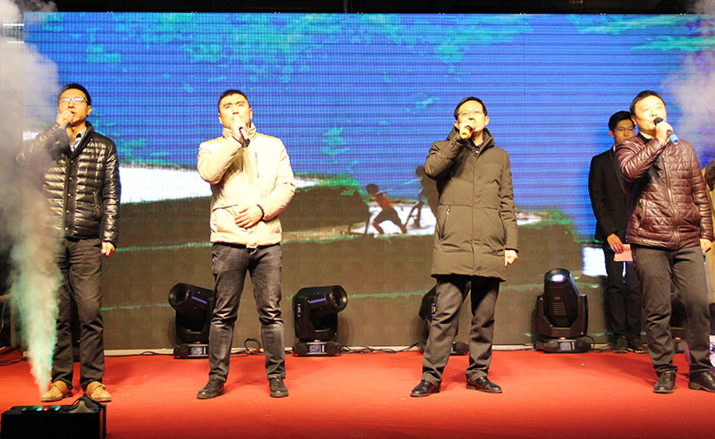 我校迎新年大型广场主题音乐会掠影