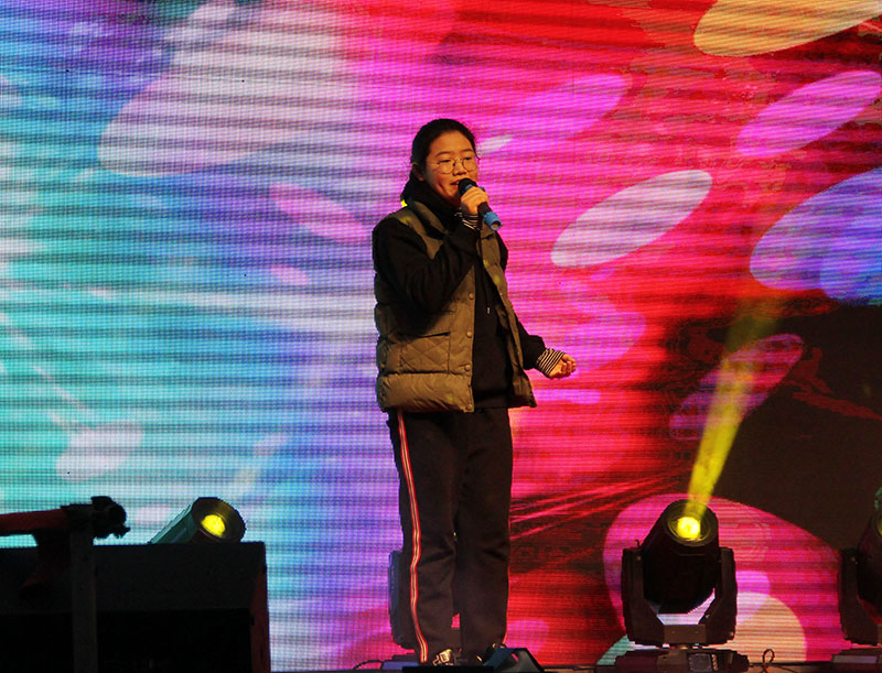 我校迎新年大型广场主题音乐会掠影