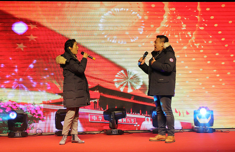 我校迎新年大型广场主题音乐会掠影