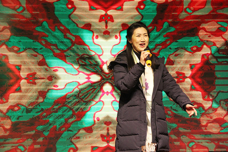 我校迎新年大型广场主题音乐会掠影