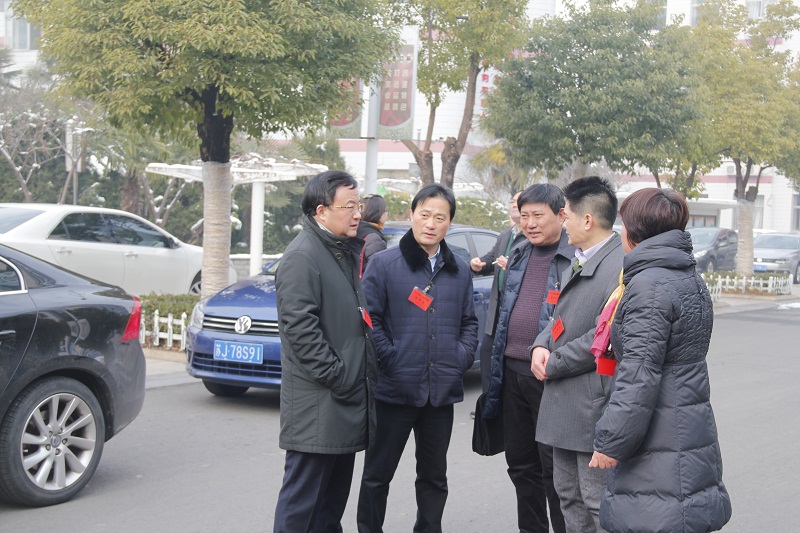 市教育局戴红光局长一行莅临我校教师资格面试考点巡视