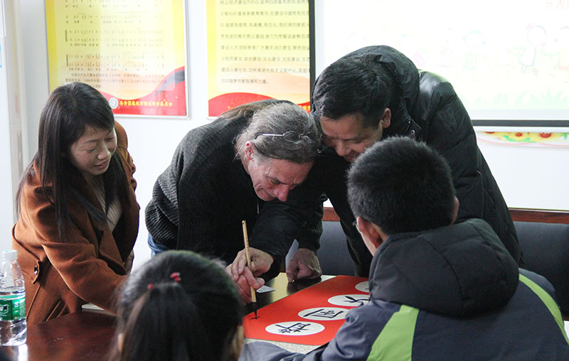 盐城师院外国语学院师生来我校开展交流活动