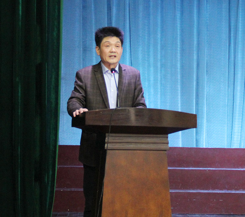 我校举行首届“悦读青春•书香致远”读书节启动仪式