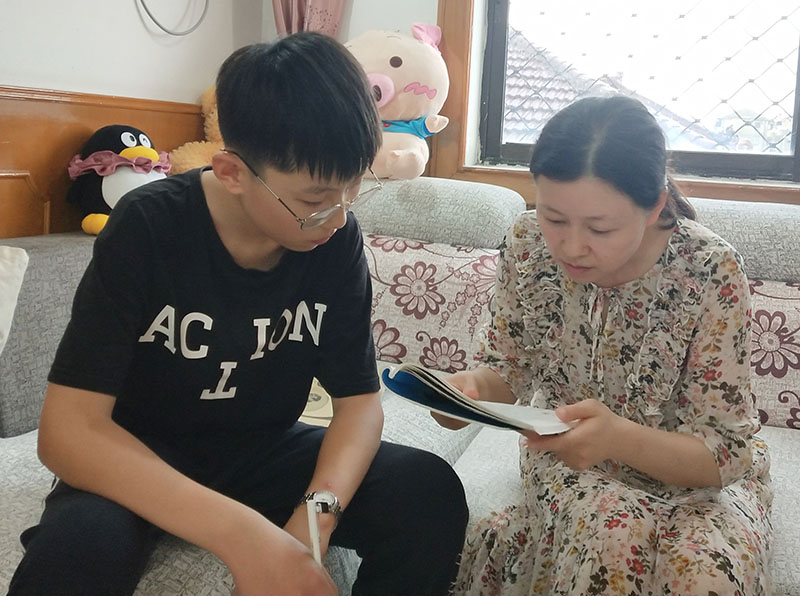 万师进万家︱明达中学暑期教育大走访活动掠影