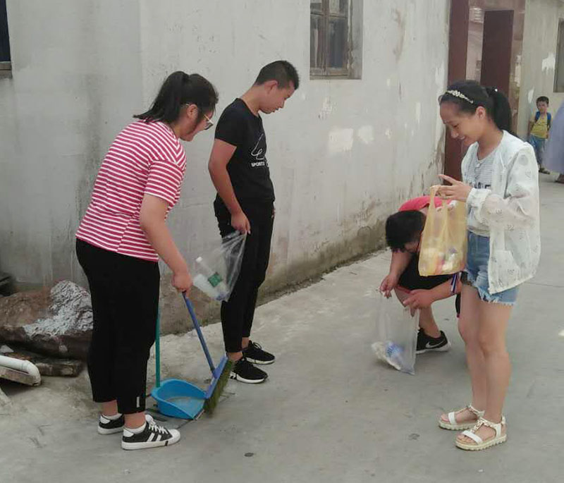 万师进万家︱明达中学暑期教育大走访活动掠影
