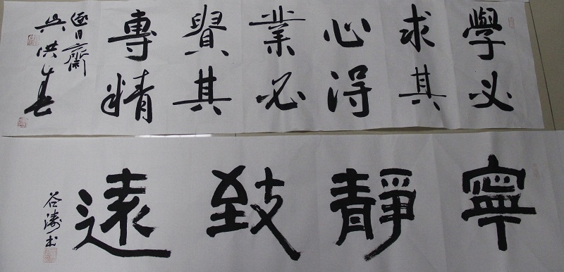 书法名家进校园，翰墨飘香育英才