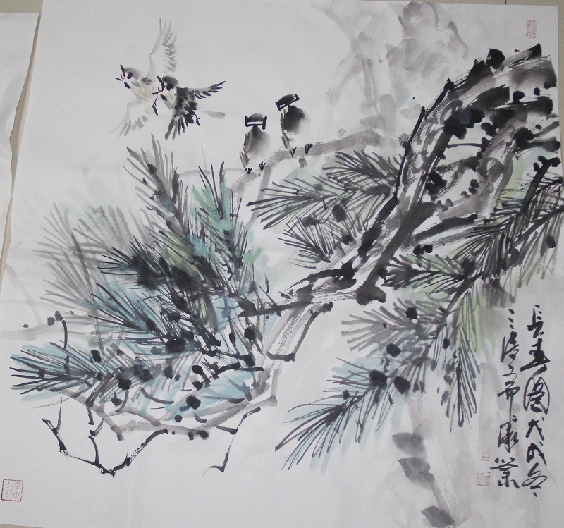 书法名家进校园，翰墨飘香育英才