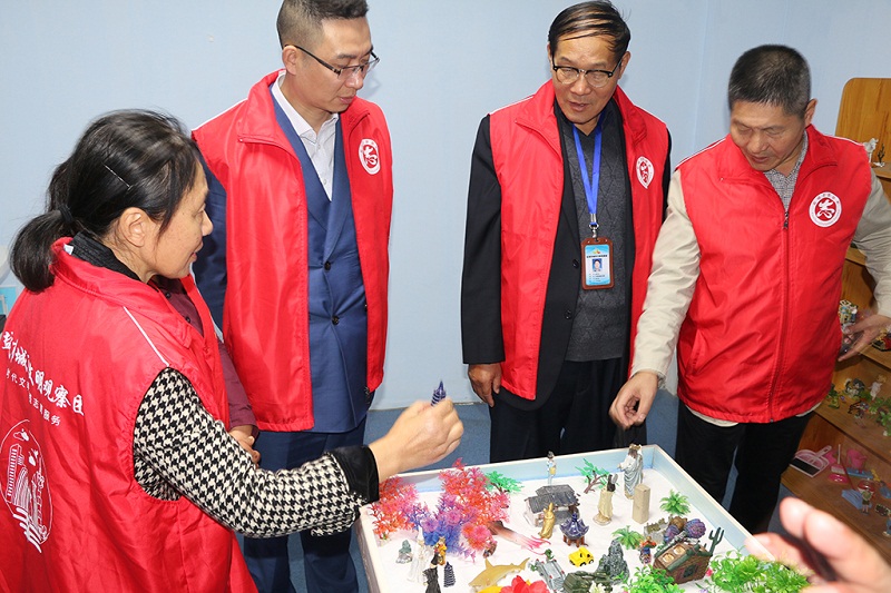 市“城市文明观察团”来我校巡访“文明校园”创建工作