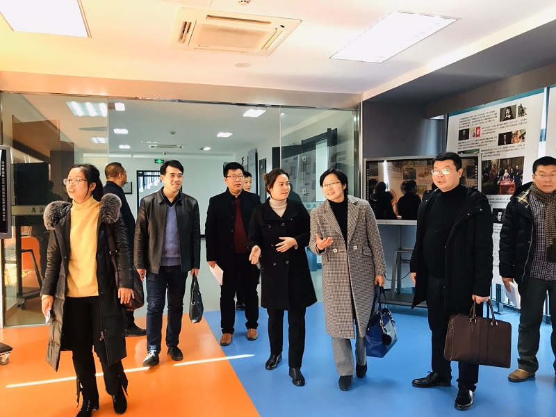 我校组团考察胡瑗教育思想及四星创建工作
