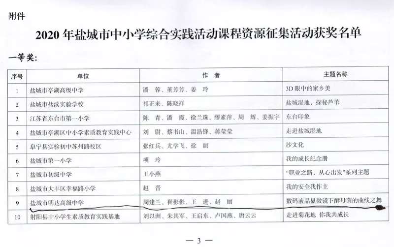 喜报