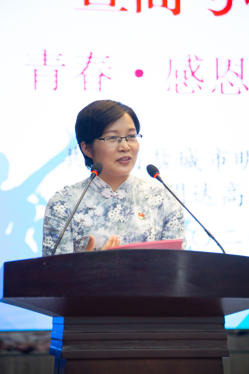 盐城市明达高级中学举行2020届高三成人仪式 暨高考壮行大会