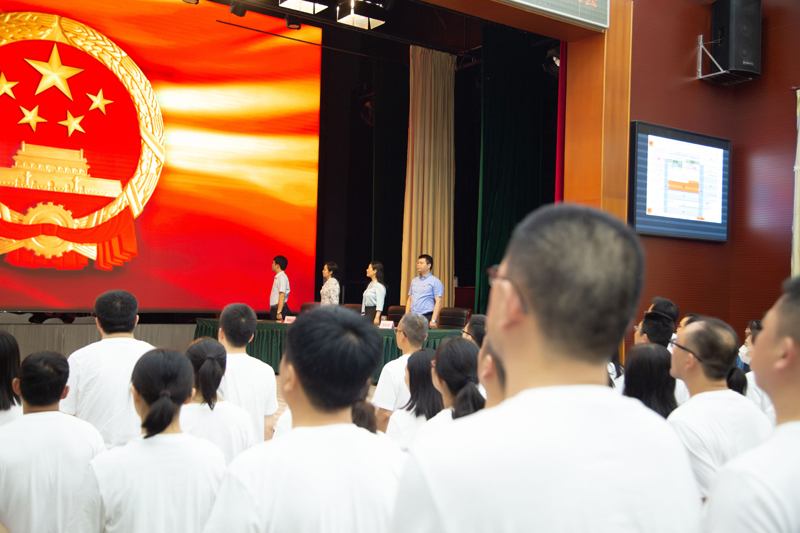 盐城市明达高级中学举行2020届高三成人仪式 暨高考壮行大会