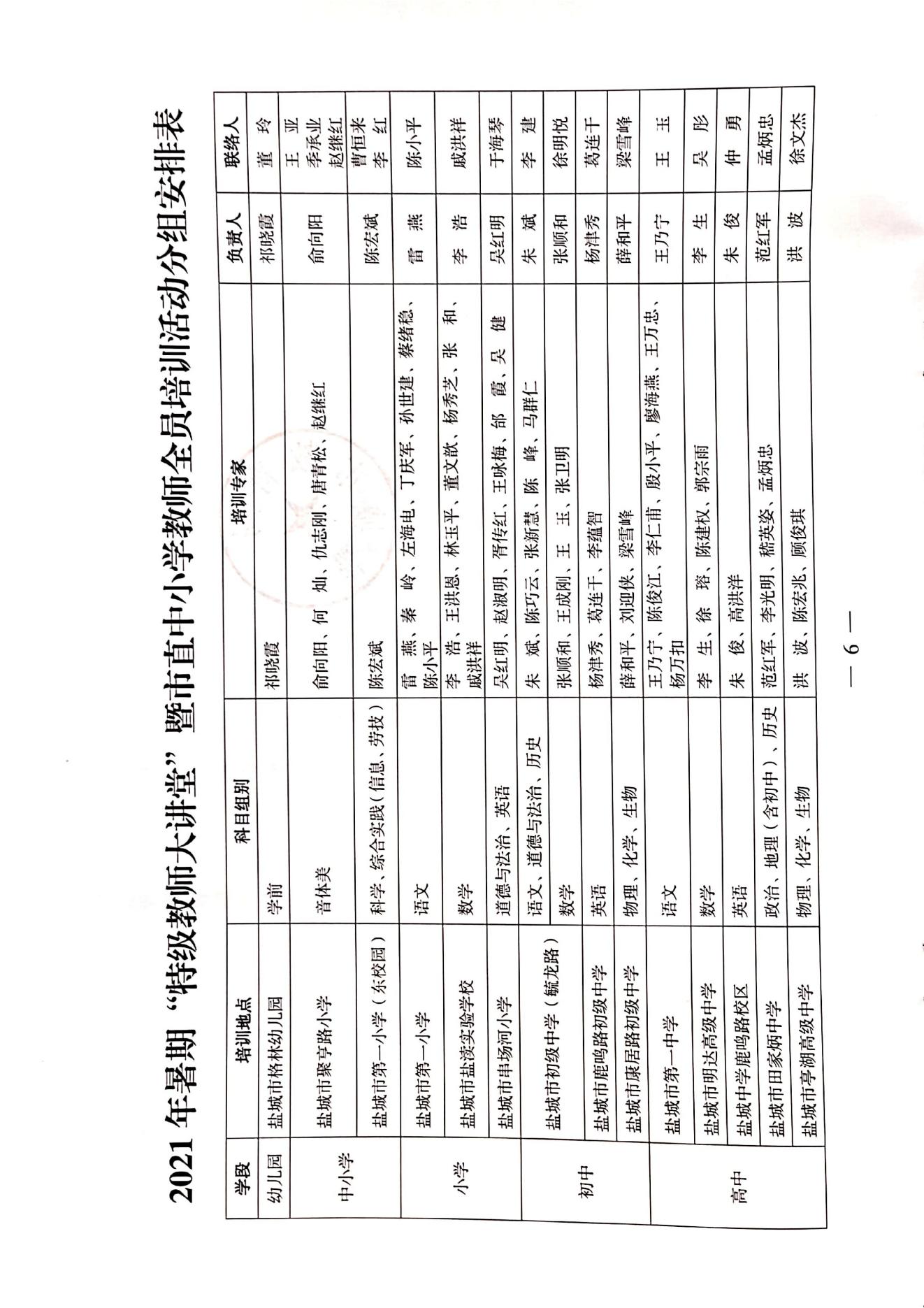 2021年特级教师大讲堂通知